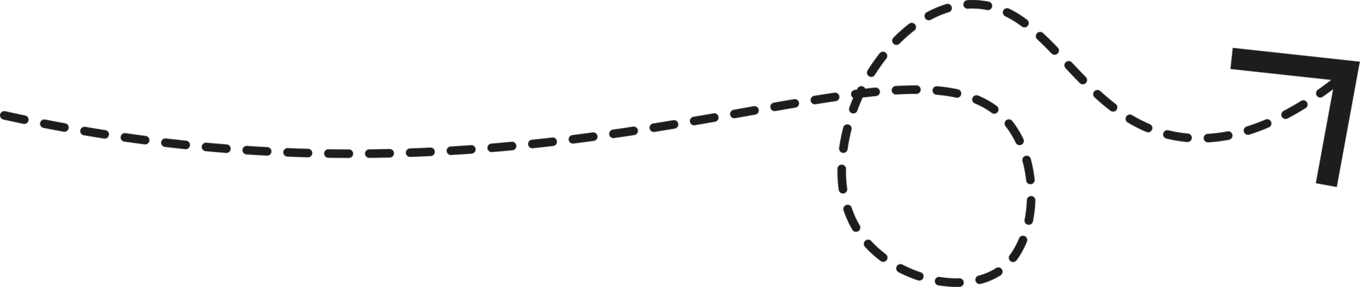 Dashed Line Arrow png