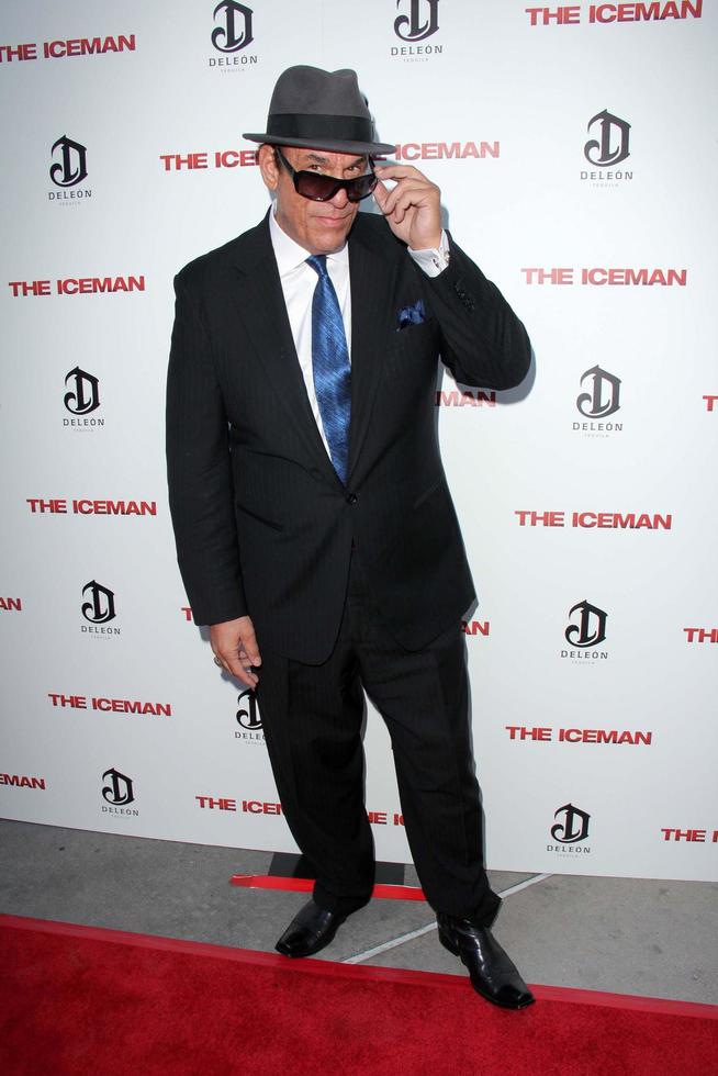 LOS ANGELES, APR 22 - Robert Davi arrives at The Iceman Premiere at the ArcLight Hollywood Theaters on April 22, 2013 in Los Angeles, CA photo