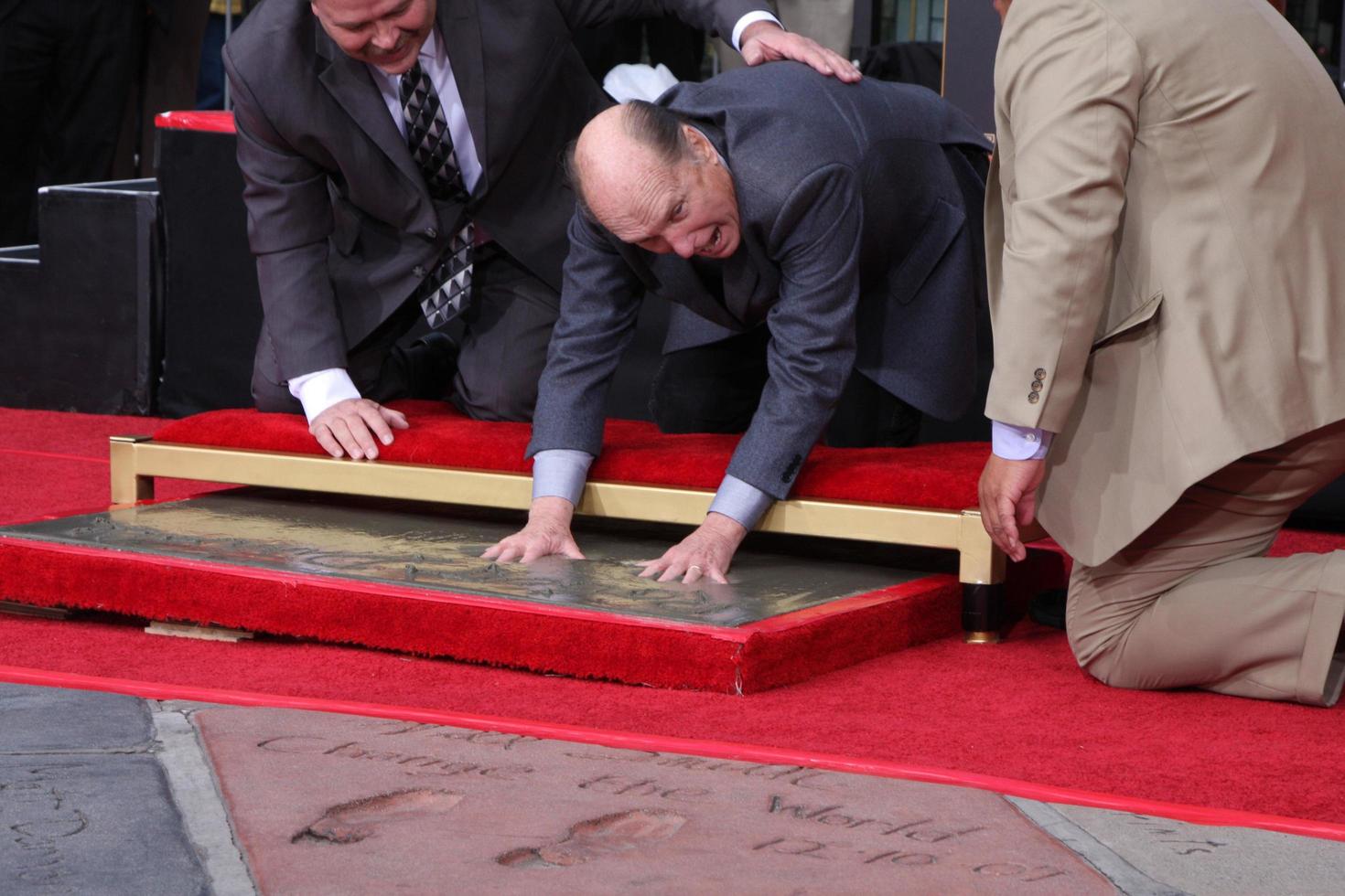 LOS ANGELES, JAN 5 - Robert Duvall at the Robert Duvall Hand and Footprint Ceremony at Grauman s Chinese Theater on January 5, 2011 in Los Angeles, CA photo