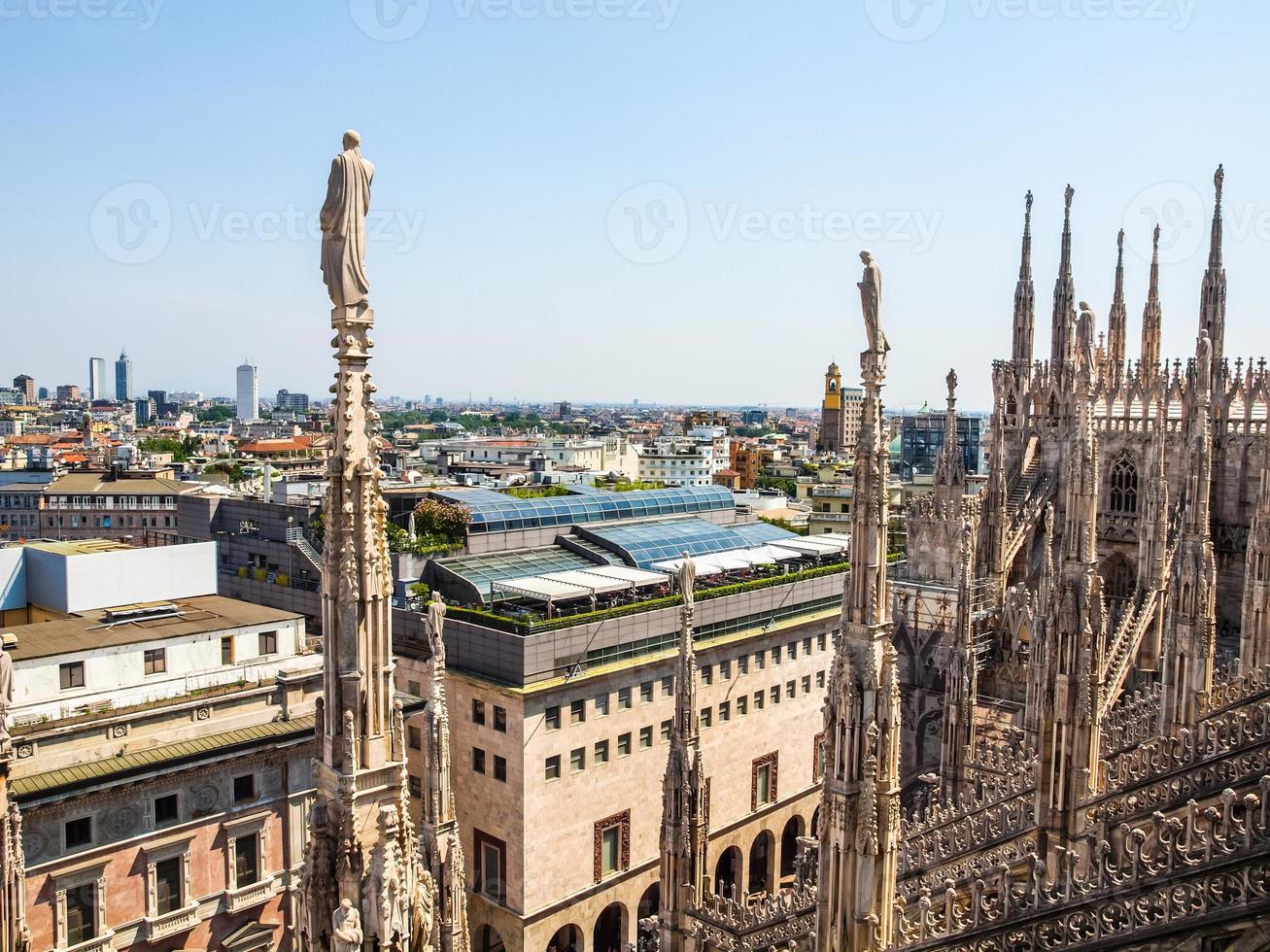HDR View of Milan photo