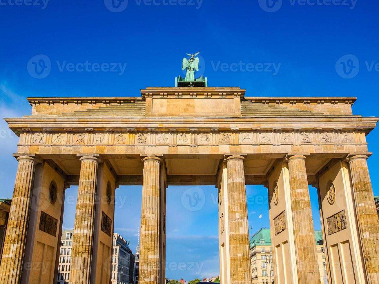 HDR Brandenburger Tor Berlin photo