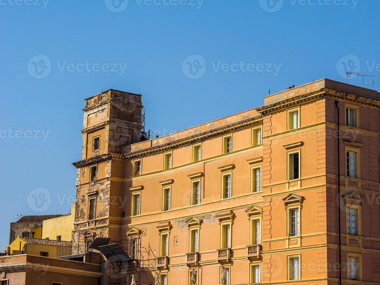 HDR Casteddu meaning Castle quarter in Cagliari photo