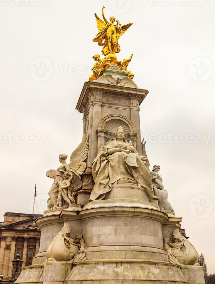 HDR Queen Victoria Memorial in London photo