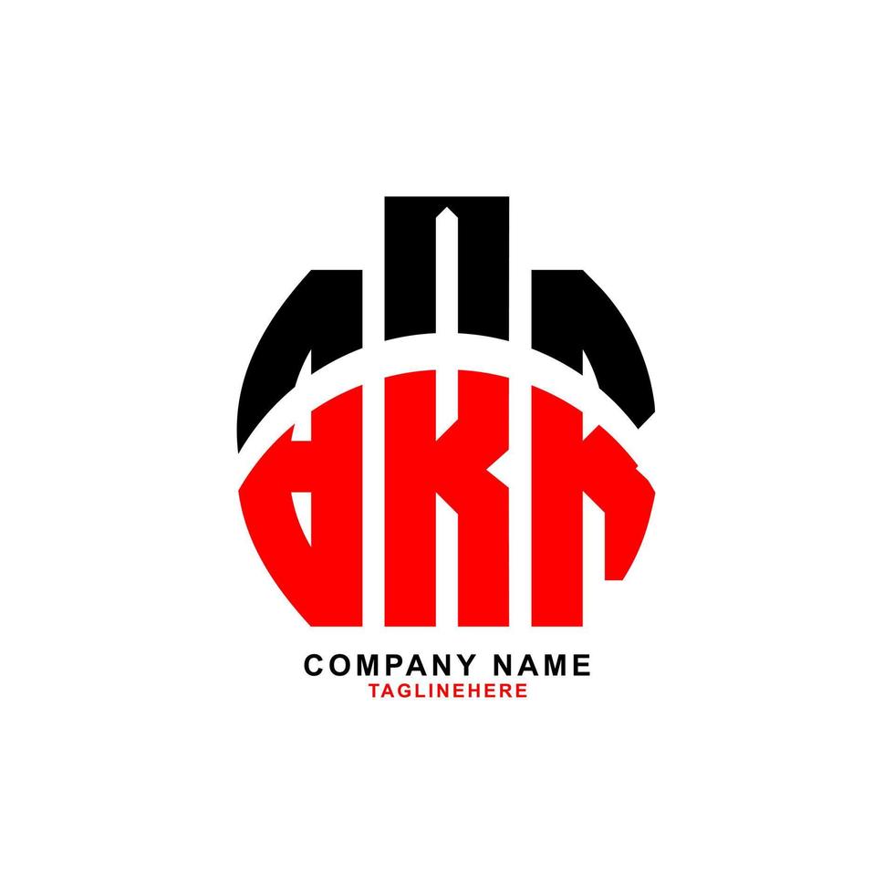 diseño creativo del logotipo de la letra brr con fondo blanco vector