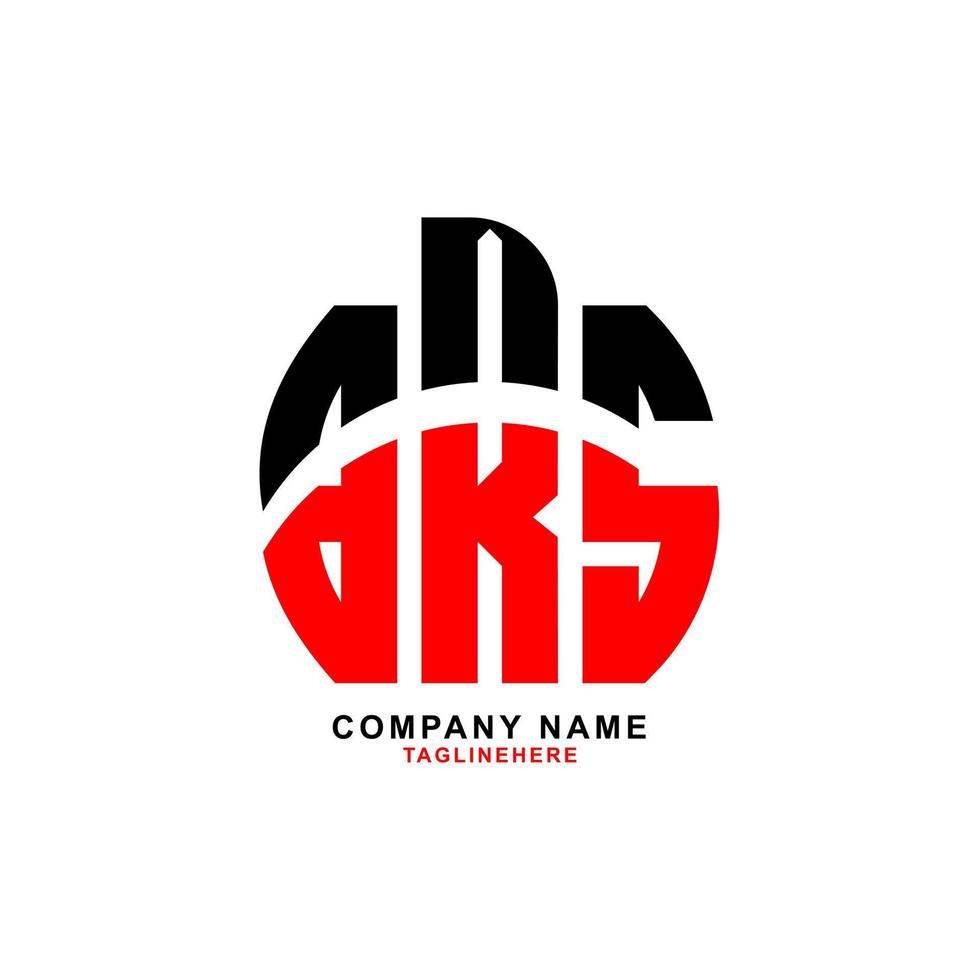 creative BRS letter logo design with white background vector