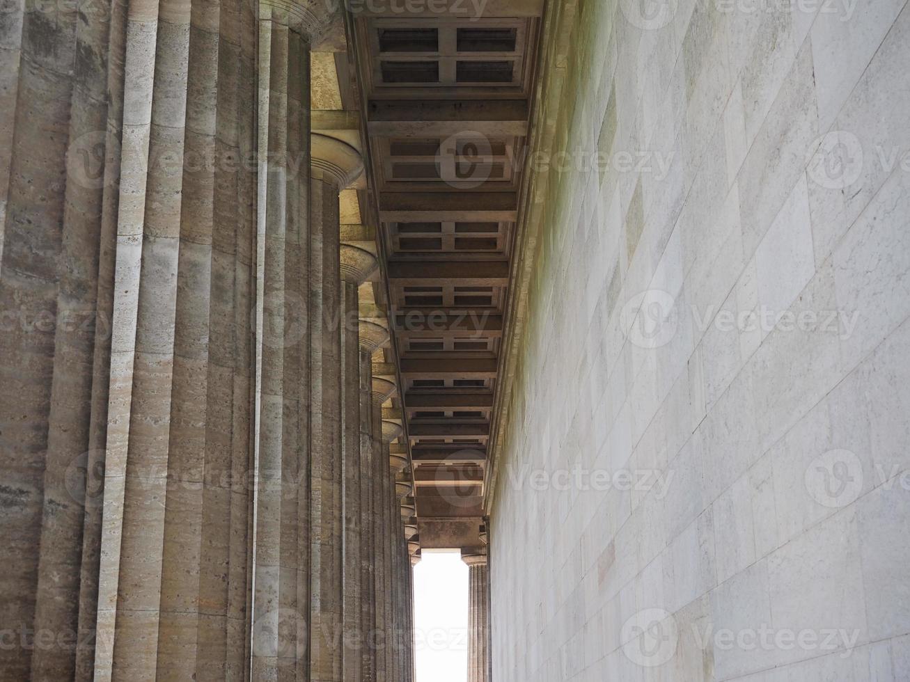 Walhalla temple in Donaustauf photo