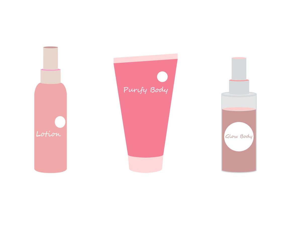 Packaging Body Care Design Element vector