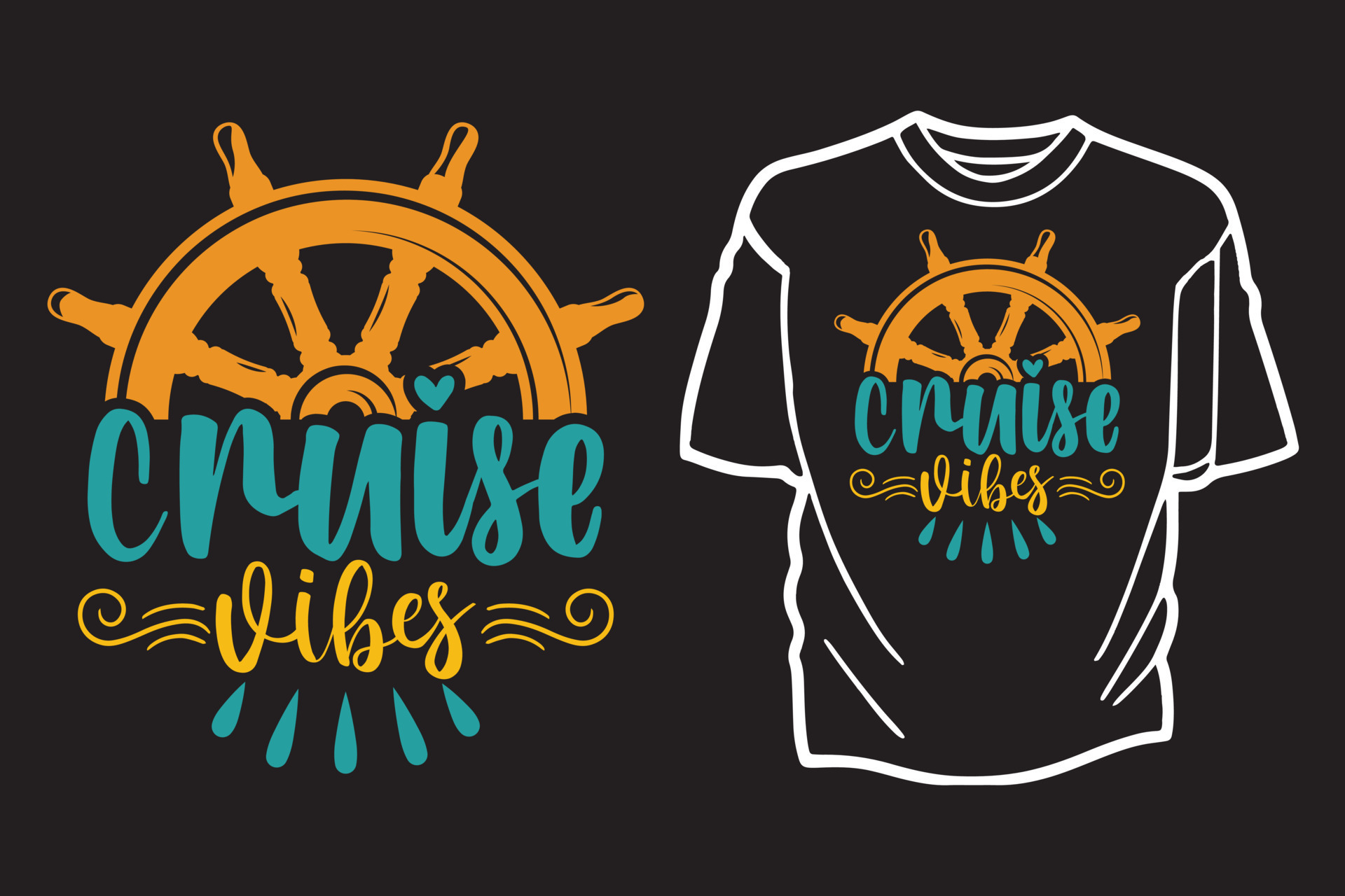 latin Presenter Tilståelse Cruise t shirt design retro vintage typography and lettering art  illustration graphic 9841022 Vector Art at Vecteezy