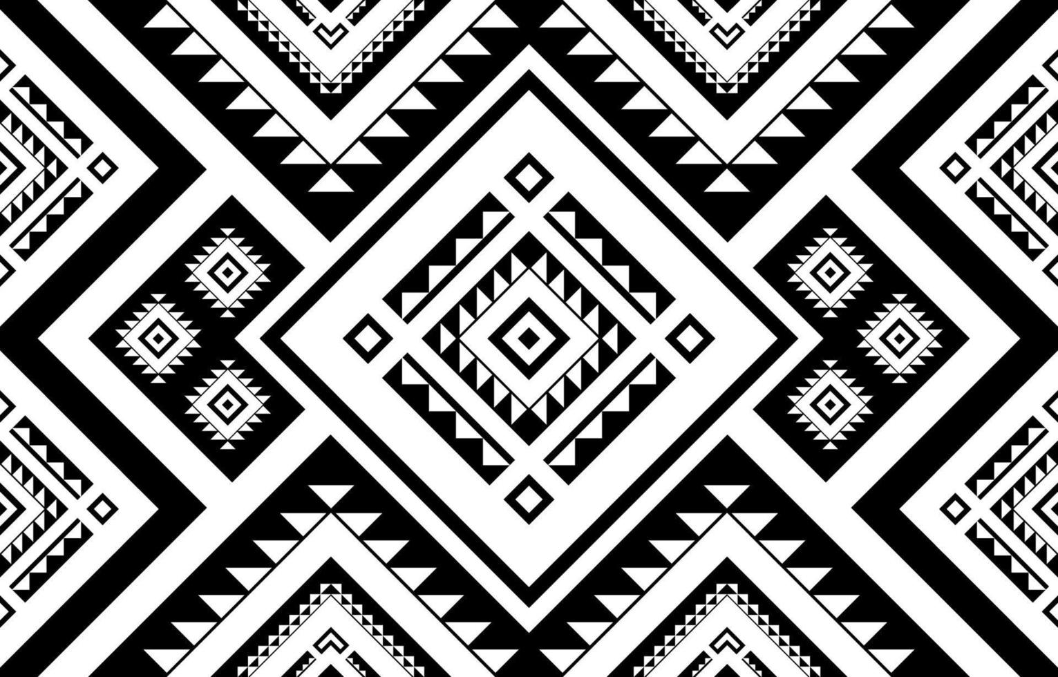 Geometric ethnic seamless pattern. Traditional native style. Design for background, illustration, wallpaper, fabric, clothing, carpet, embroidery vector
