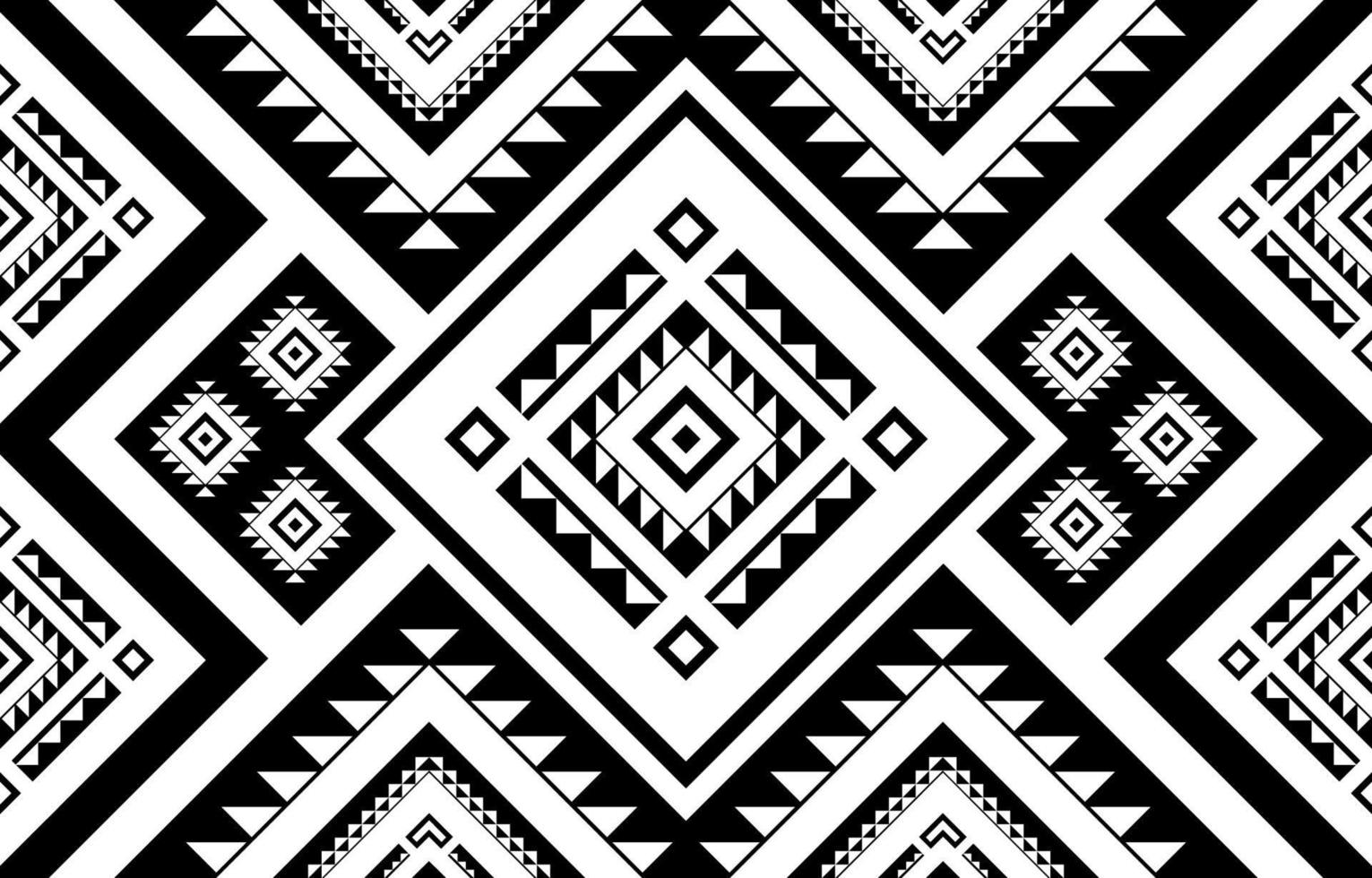 Geometric ethnic seamless pattern. Traditional native style. Design for background, illustration, wallpaper, fabric, clothing, carpet, embroidery vector