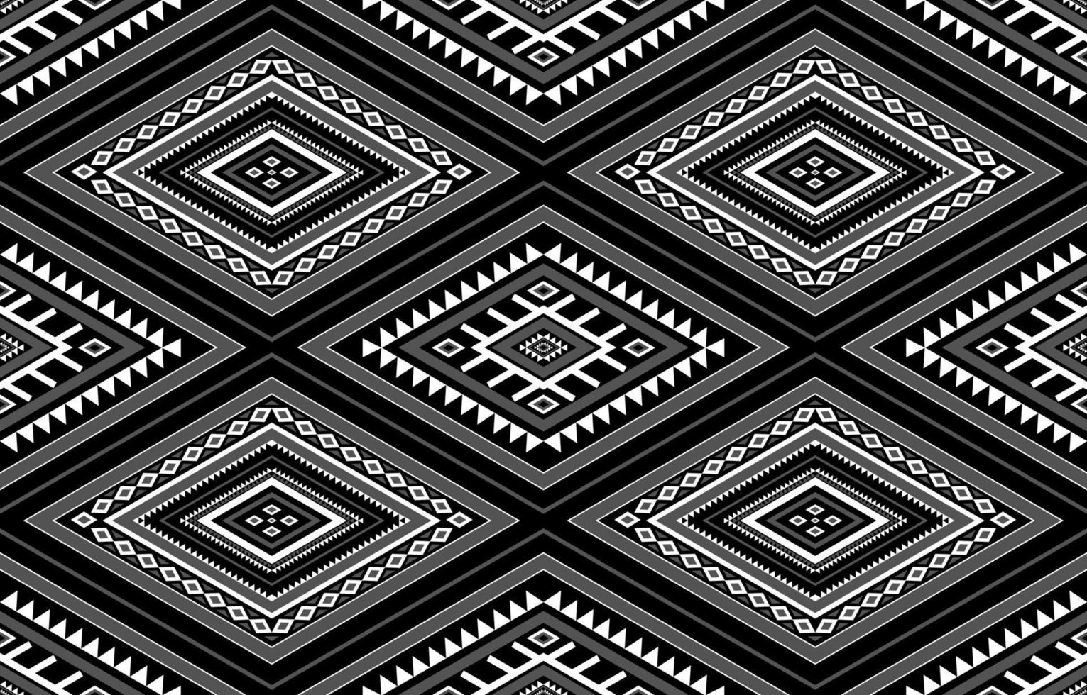 Gemetric ethnic oriental seamless pattern traditional. Design for background,carpet,wallpaper,clothing,wrapping,batic,fabric,vector illustraion.embroidery style. vector