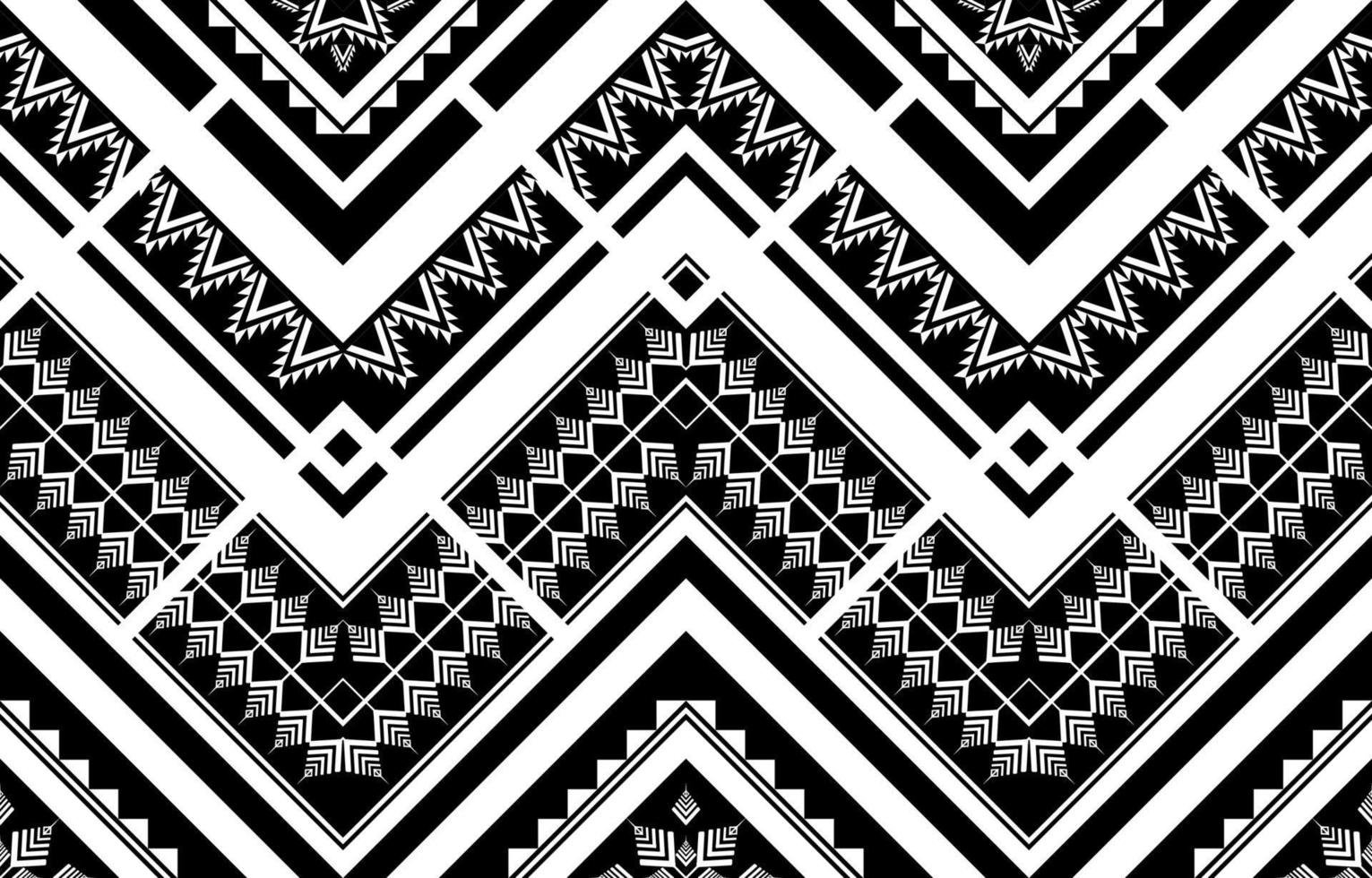 Geometric ethnic pattern traditional. Seamless vector. Design for background,carpet,wallpaper,clothing,wrapping,Batik,fabric, illustration,embroidery. vector