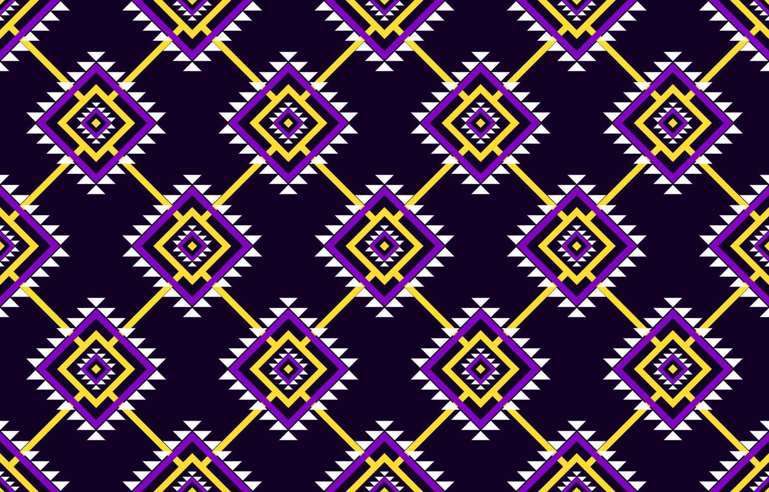 Geometric ethnic seamless pattern traditional. design for background, illustration, wallpaper, fabric, texture, batik, carpet, clothing, embroidery vector