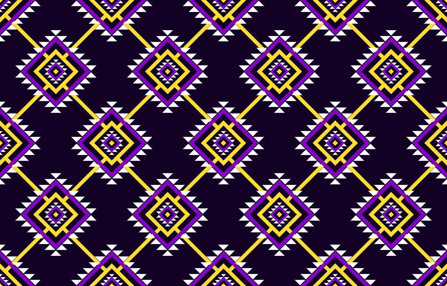 Geometric ethnic seamless pattern traditional. design for background, illustration, wallpaper, fabric, texture, batik, carpet, clothing, embroidery vector