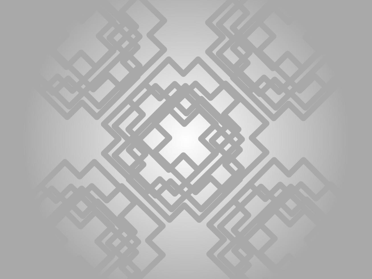 Gradient Mandala Caligraph Decoration Border vector