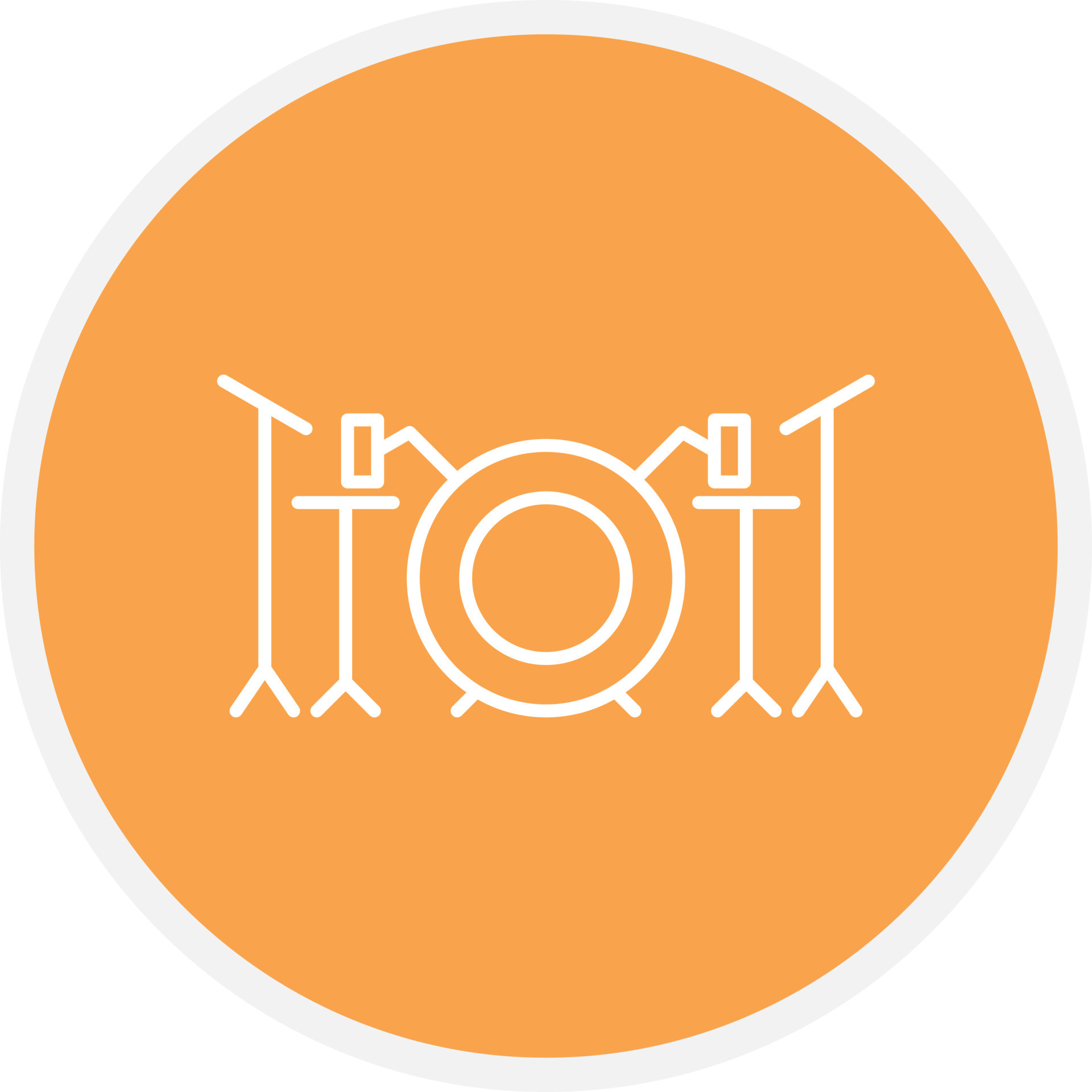 Drum Set Line Circle 9841417 Vector Art at Vecteezy