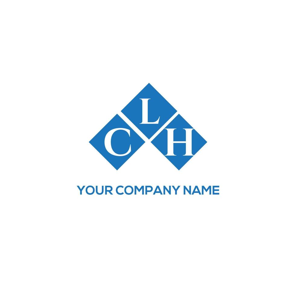 CLH letter design.CLH letter logo design on WHITE background. CLH creative initials letter logo concept. CLH letter design.CLH letter logo design on WHITE background. C vector