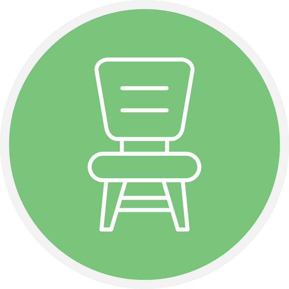 Chair Line Circle vector