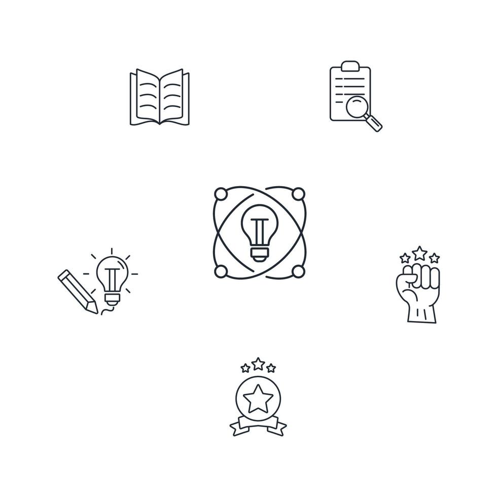 curiosity icons set . curiosity pack symbol vector elements for infographic web