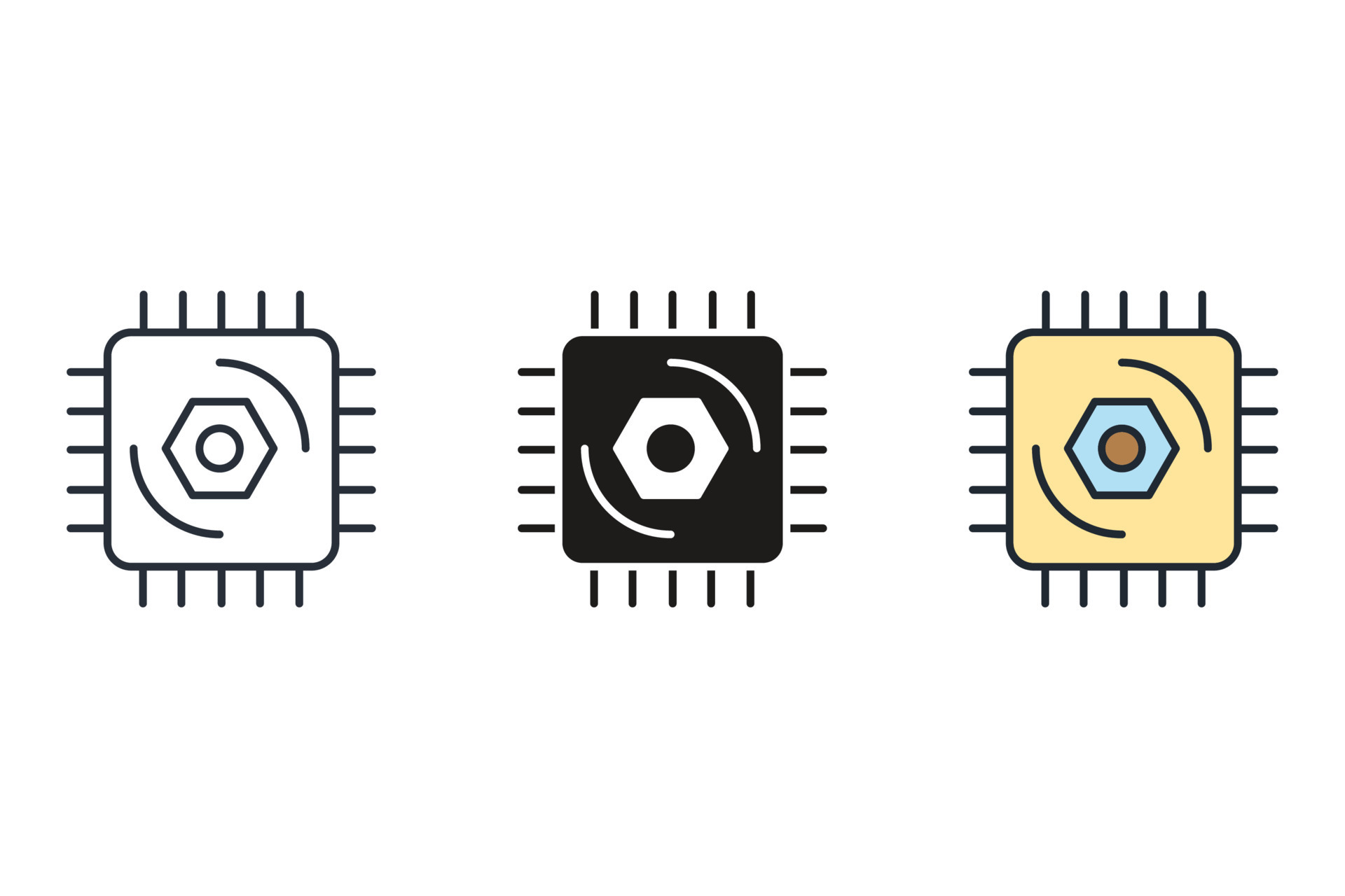 logic icons symbol vector elements for infographic web 9842606 Vector ...
