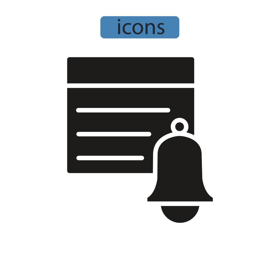 discipline icons symbol vector elements for infographic web