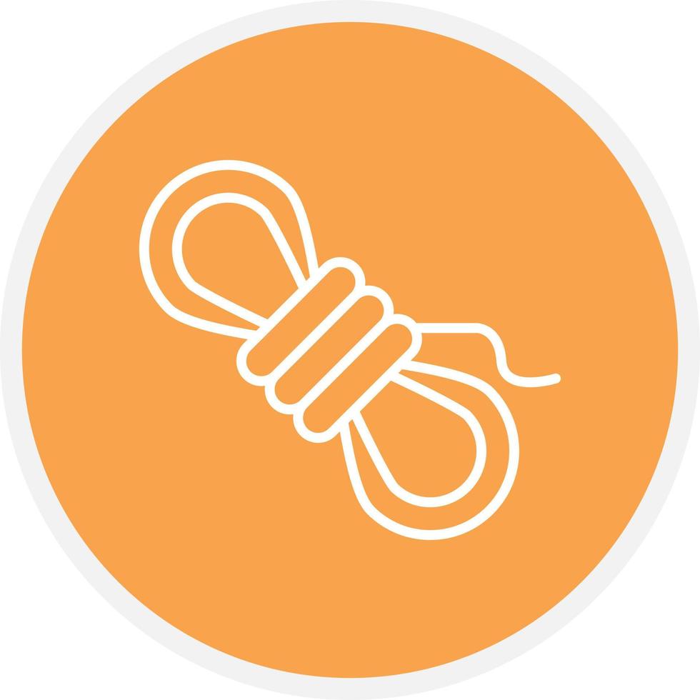 Rope Line Circle vector