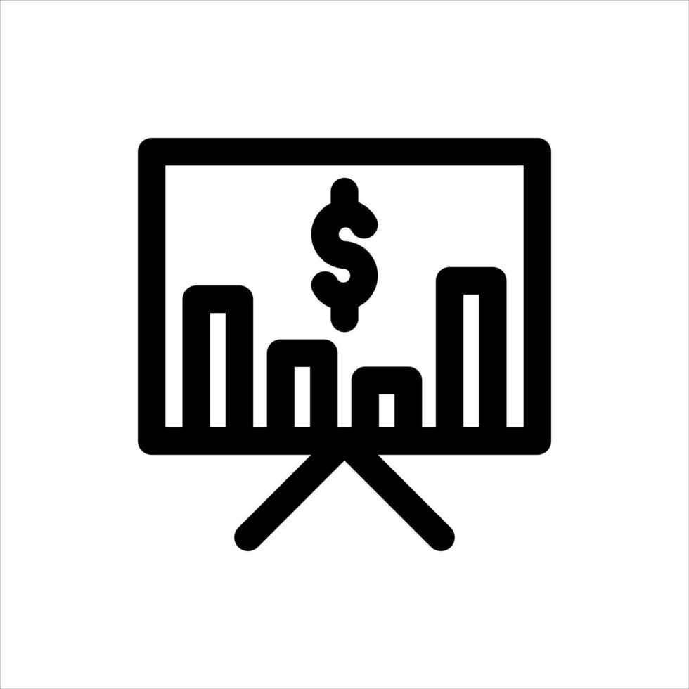 graphic board line icon vector
