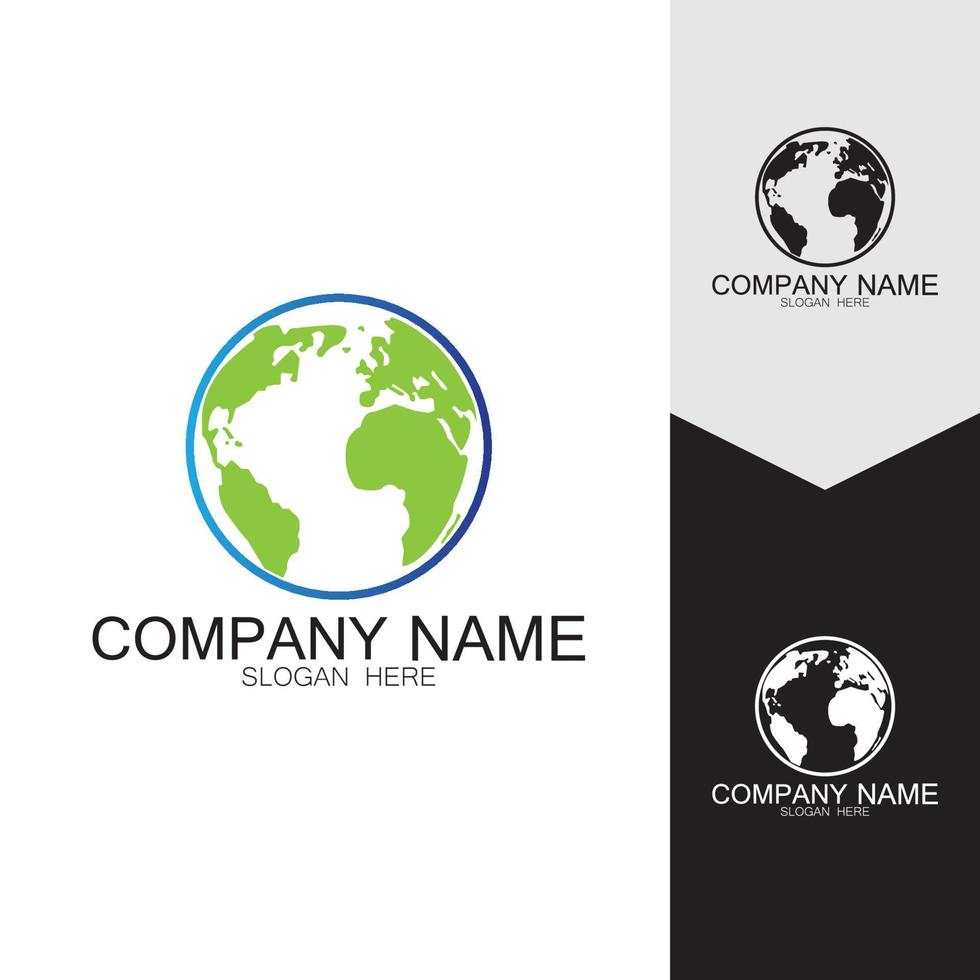 3D digital globe logo design. icon vector illustration. This logo is suitable for global company  world technologies and media and publicity agencies