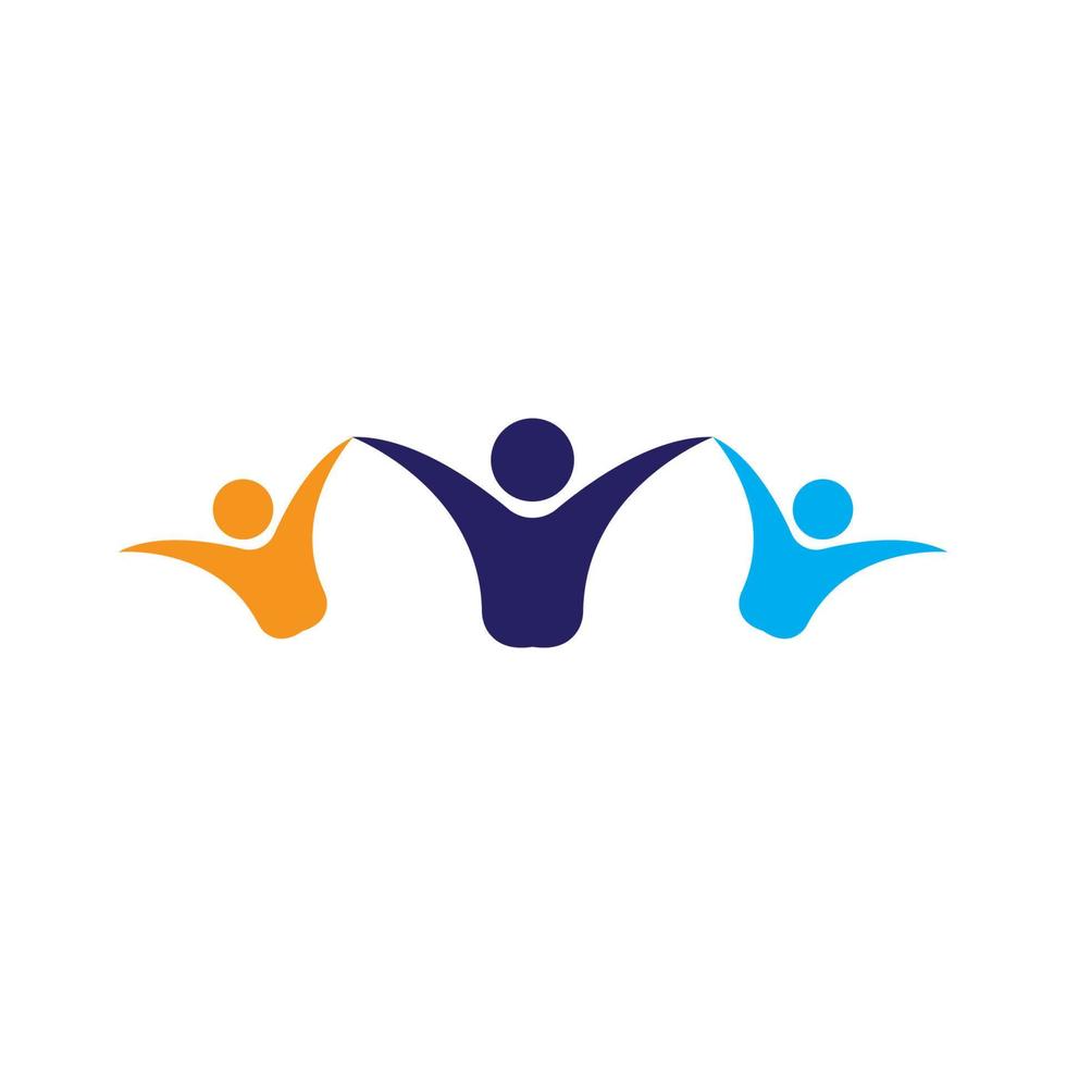 Community, network and social icon design template vector
