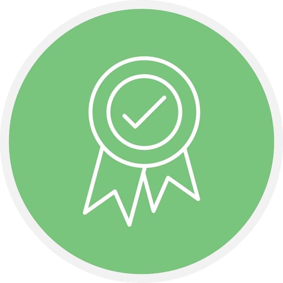 Badge Line Circle vector