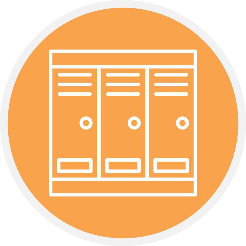 Locker Room Line Circle vector