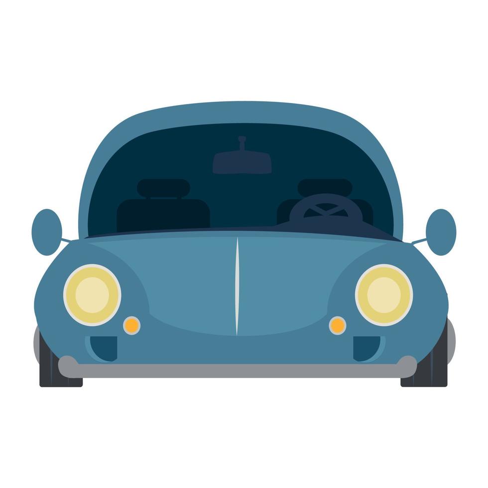 car flat style vector illustration