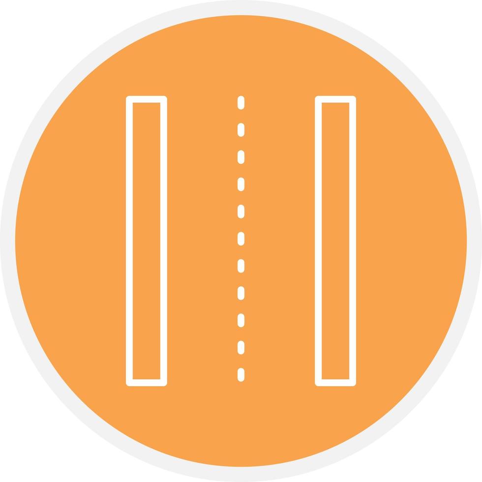 10 - Lane Line Circle vector