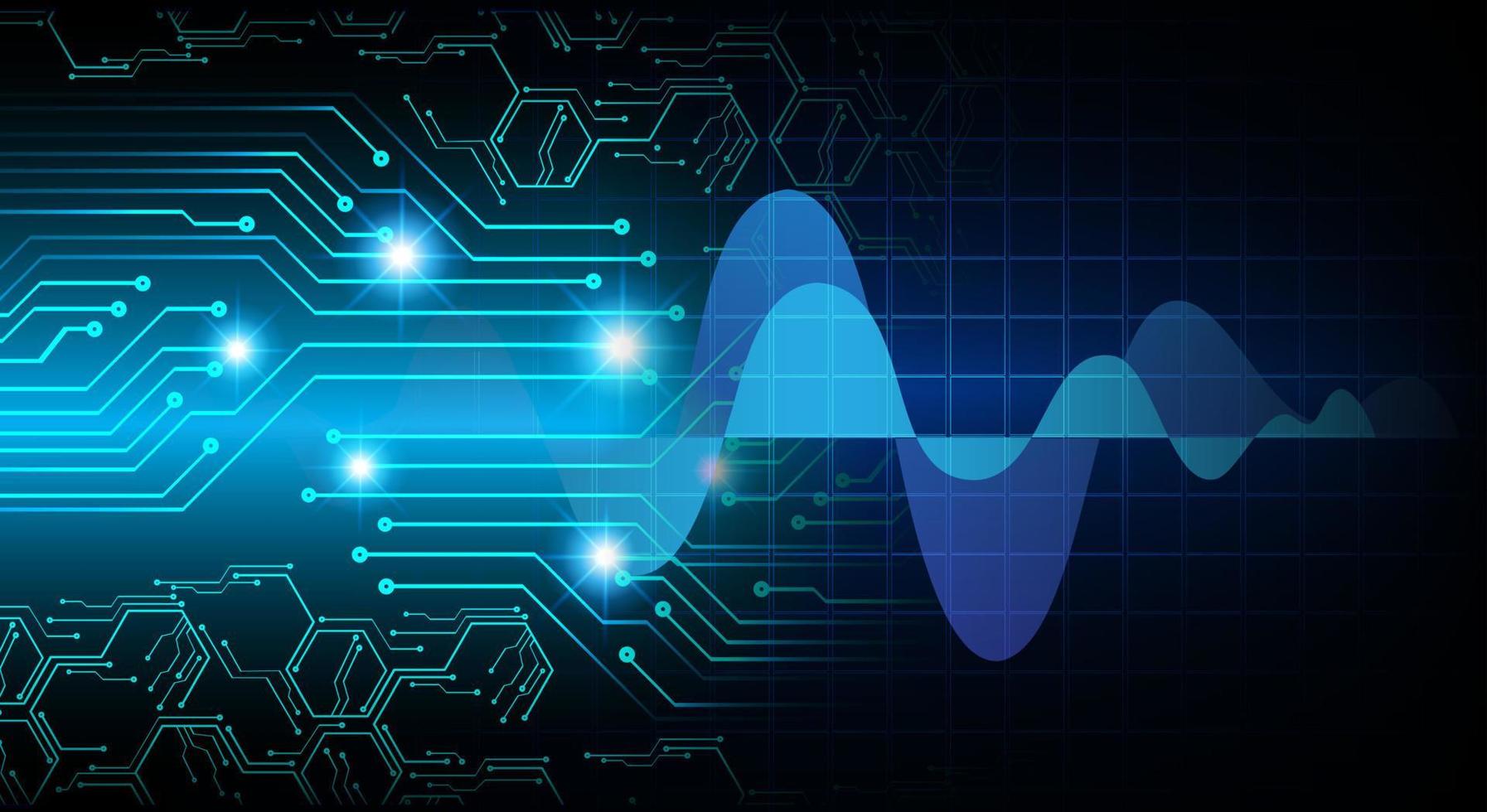 Modern Technology Background vector