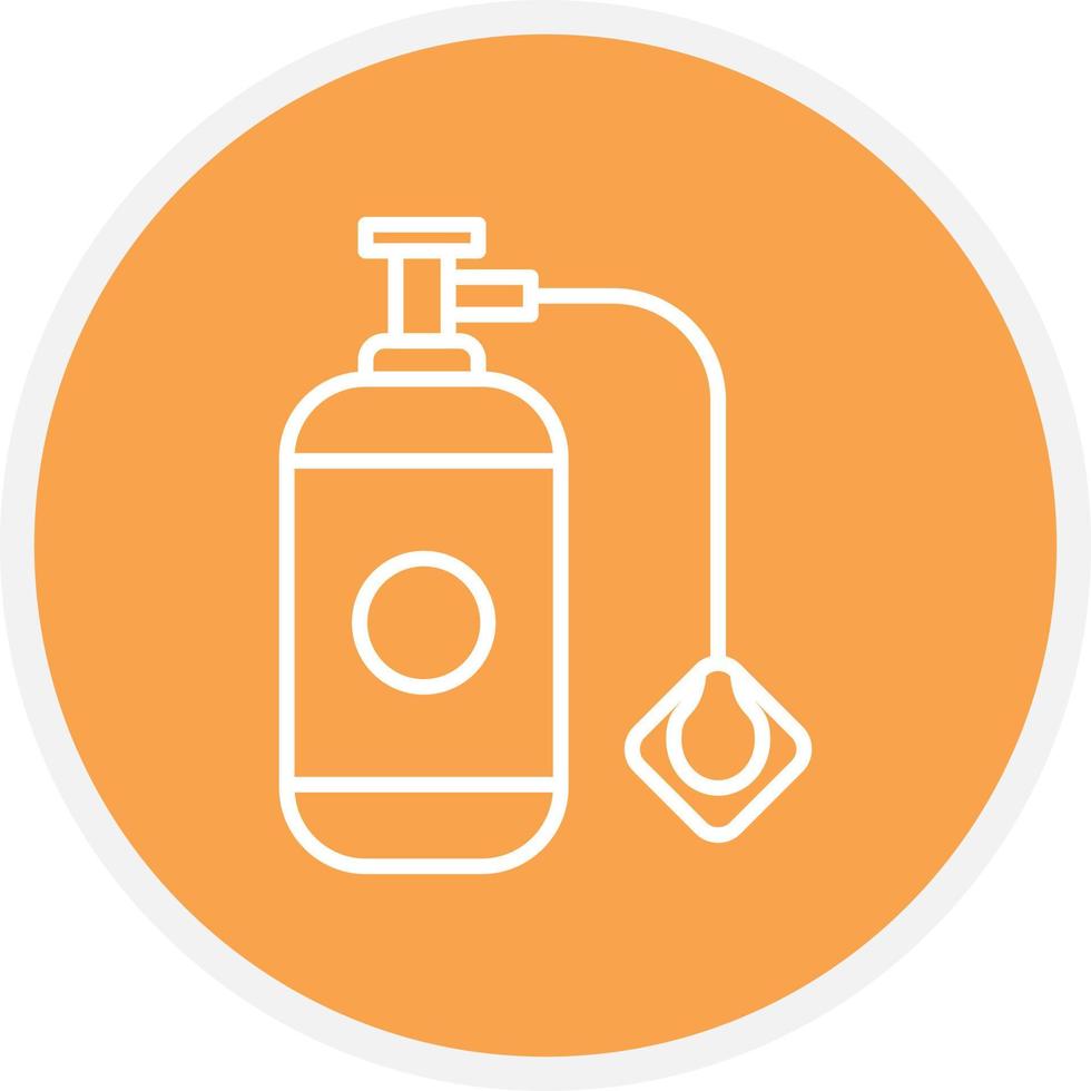 Oxygen Tank Line Circle vector