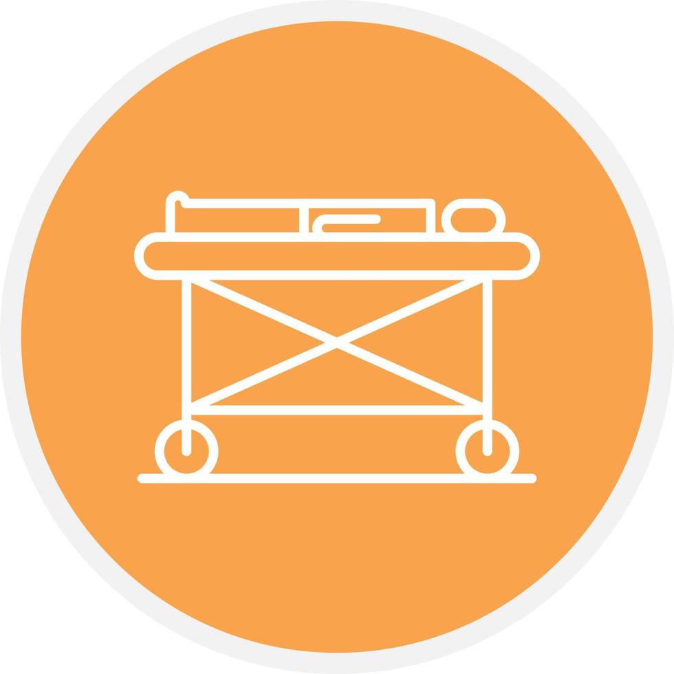 Stretcher Line Circle vector