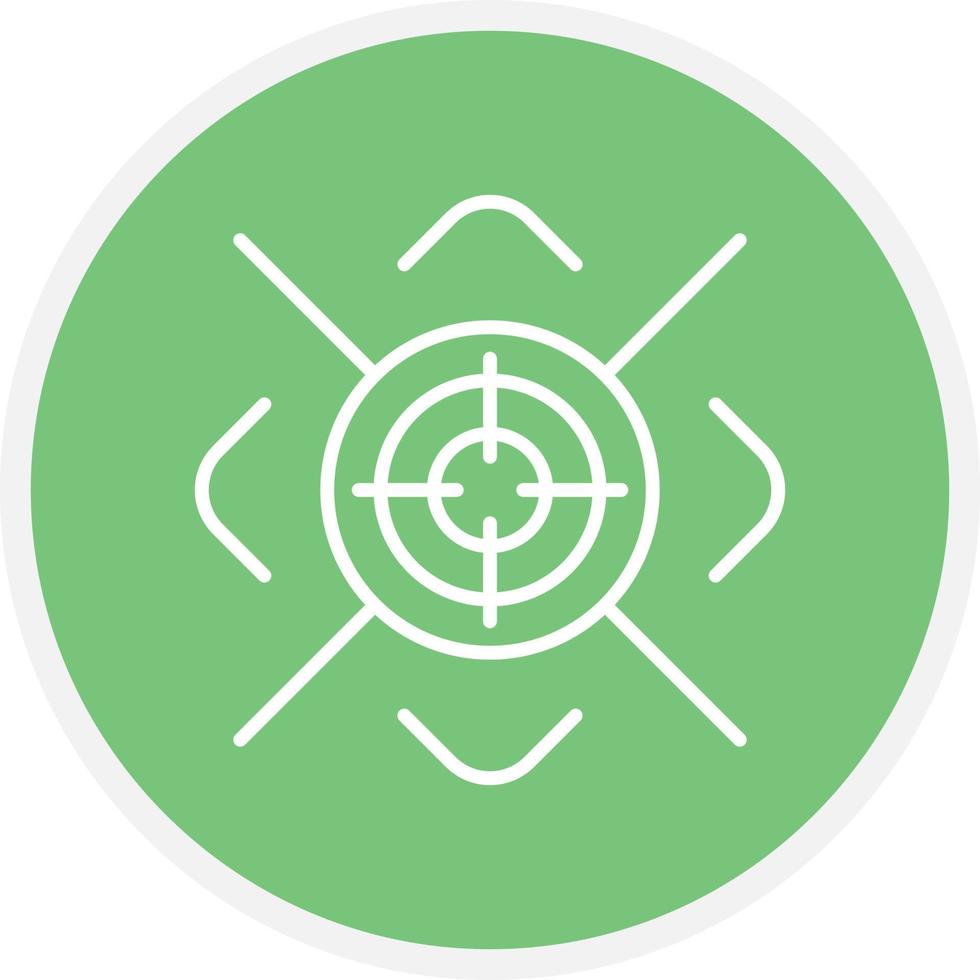 Aim Line Circle vector