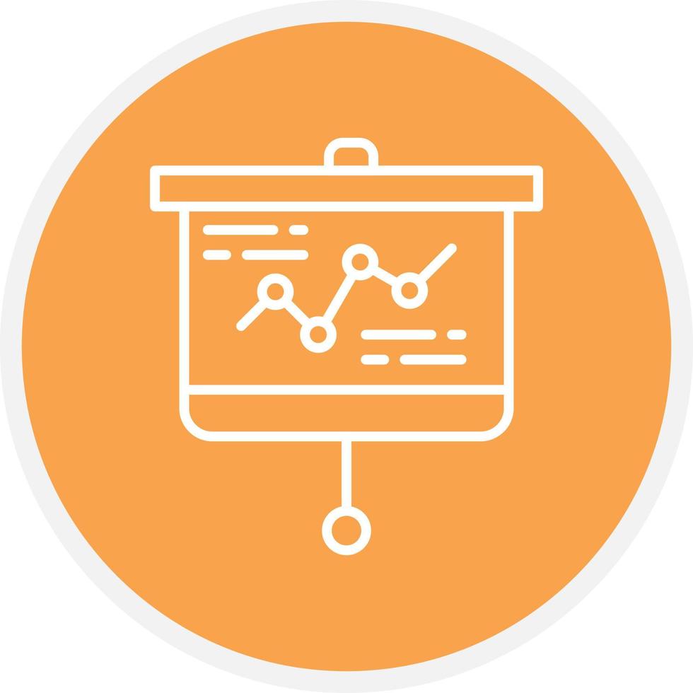 Data Analysis Line Circle vector