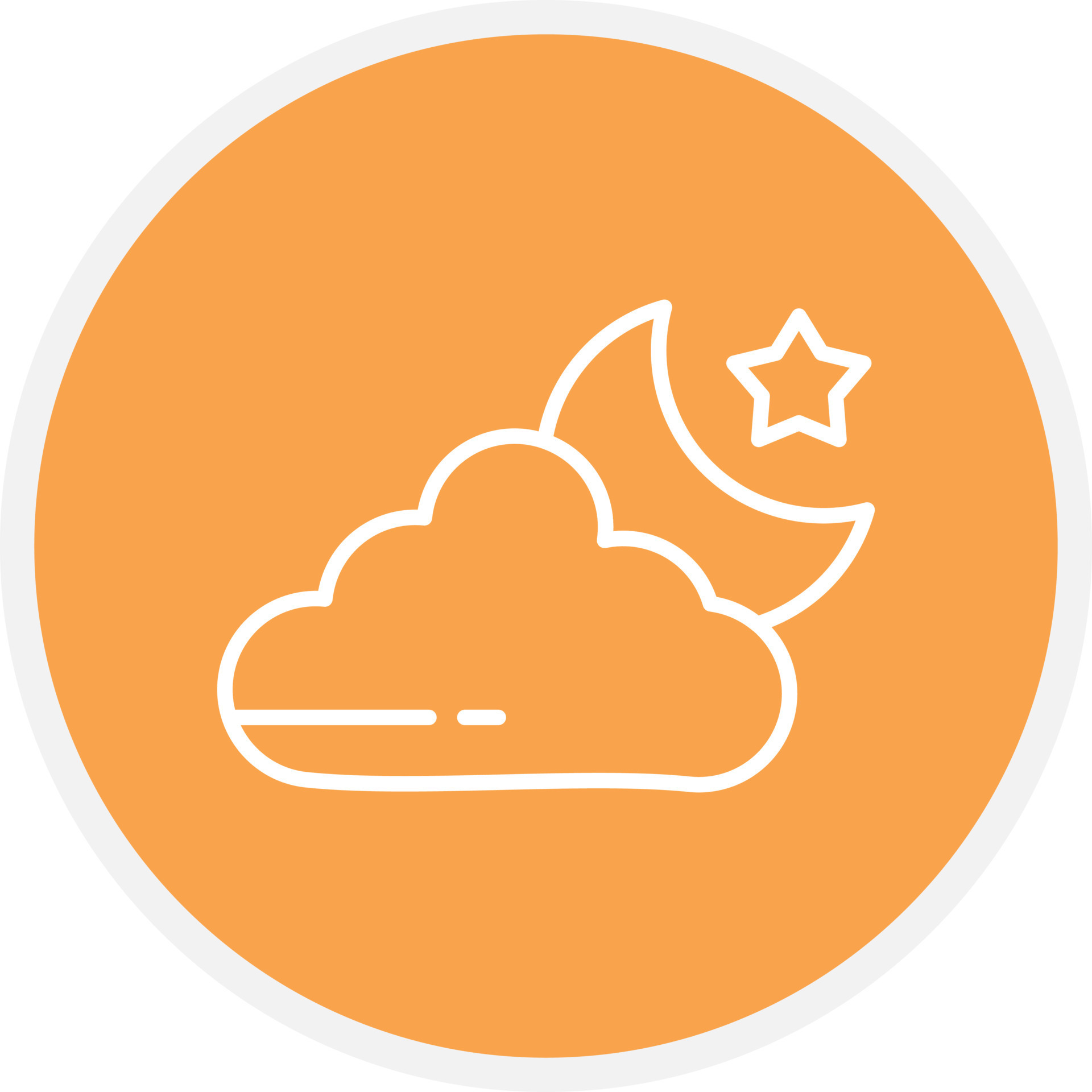 Moon Line Circle 9844766 Vector Art at Vecteezy