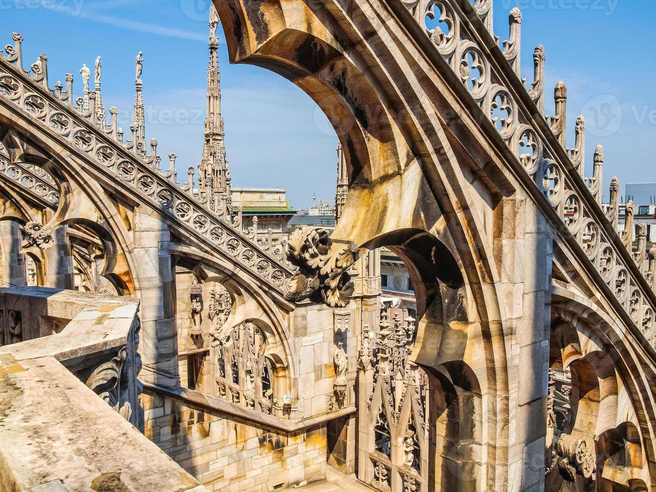 HDR Duomo di Milano Milan Cathedral photo