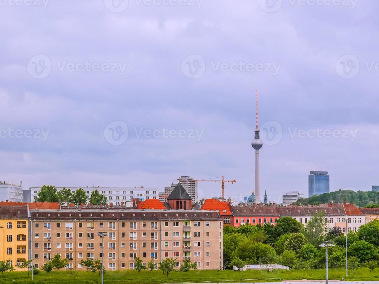 HDR TV Tower in Berlin photo