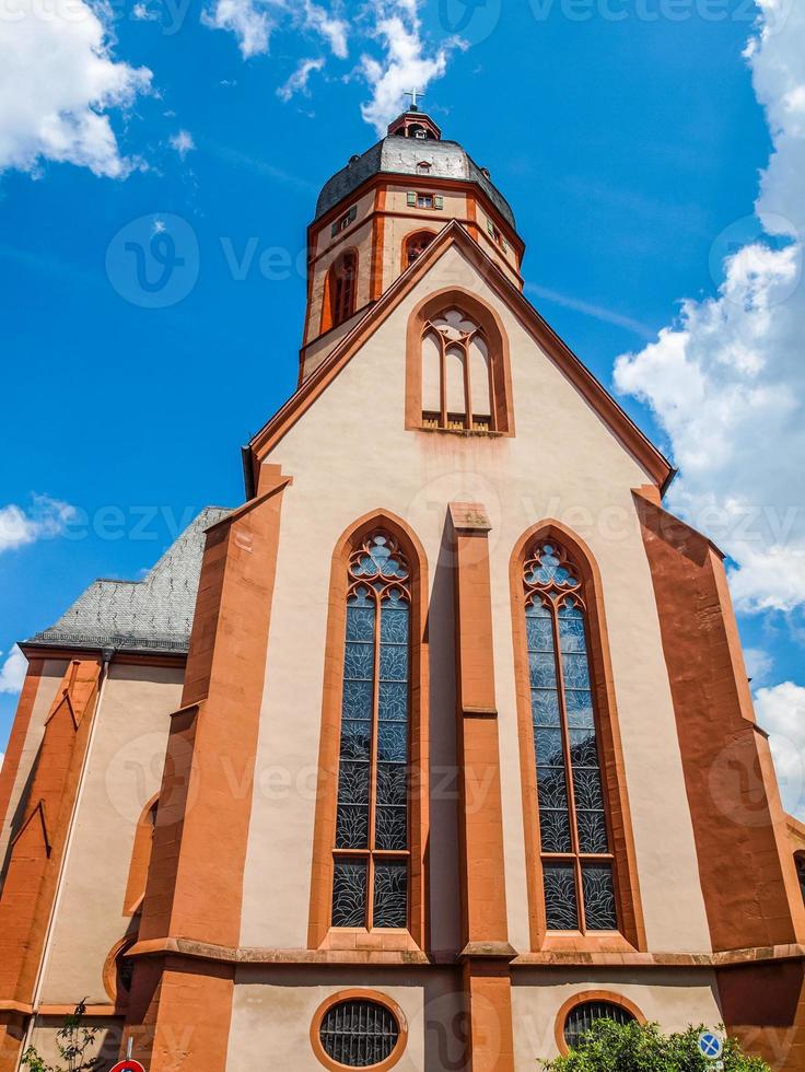 HDR St Stephan church Mainz photo