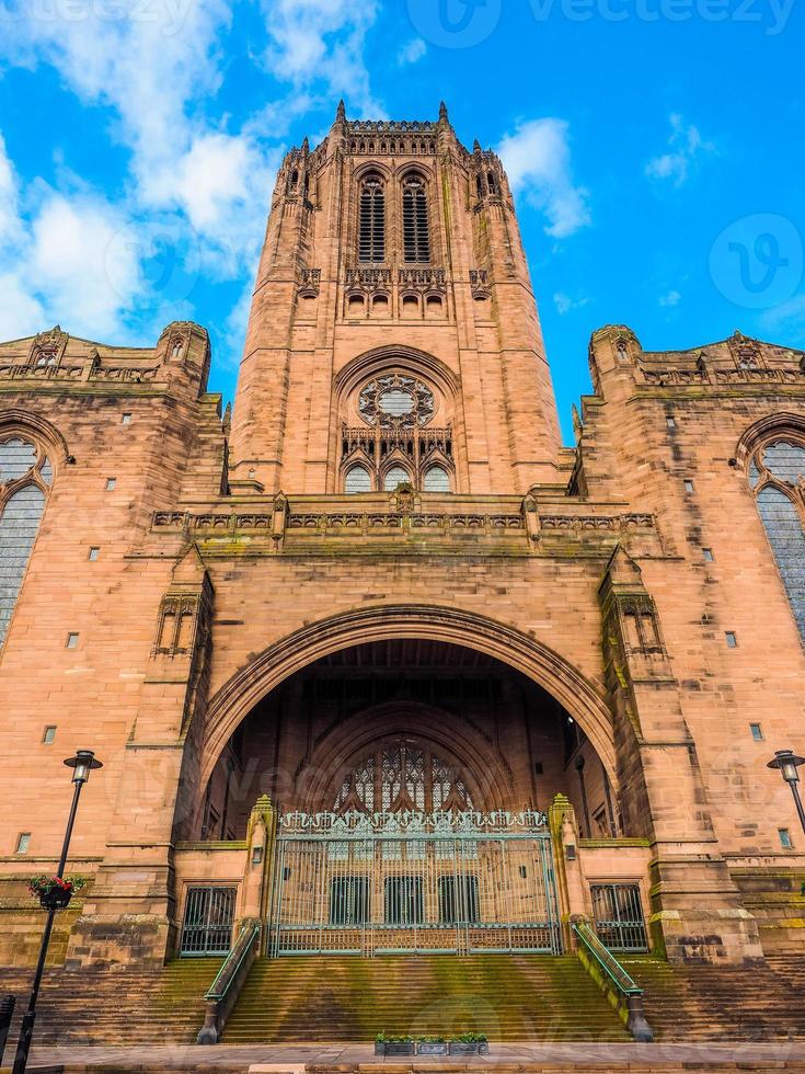 HDR Liverpool Cathedral in Liverpool photo