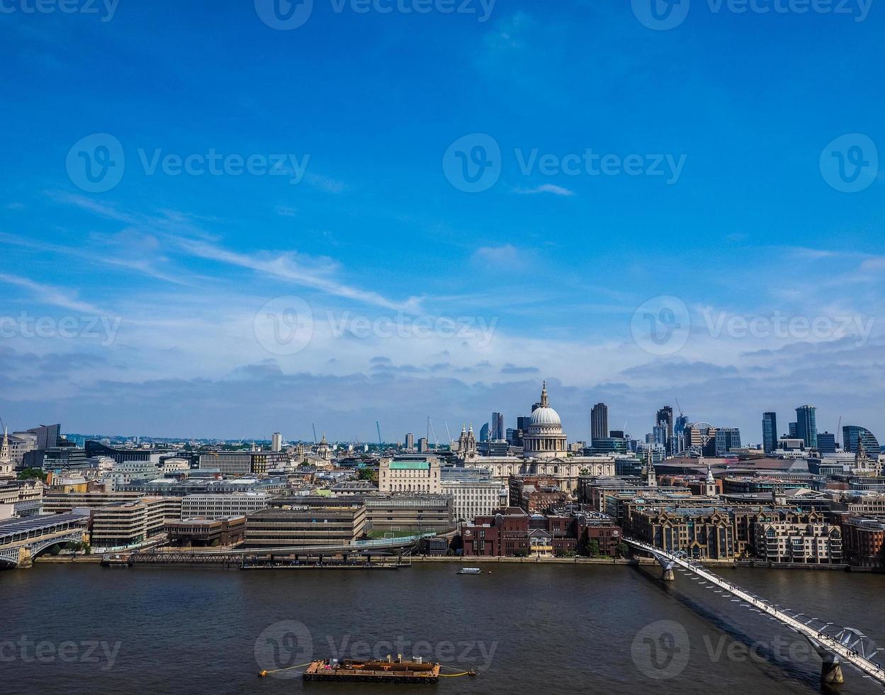 HDR River Thames in London photo