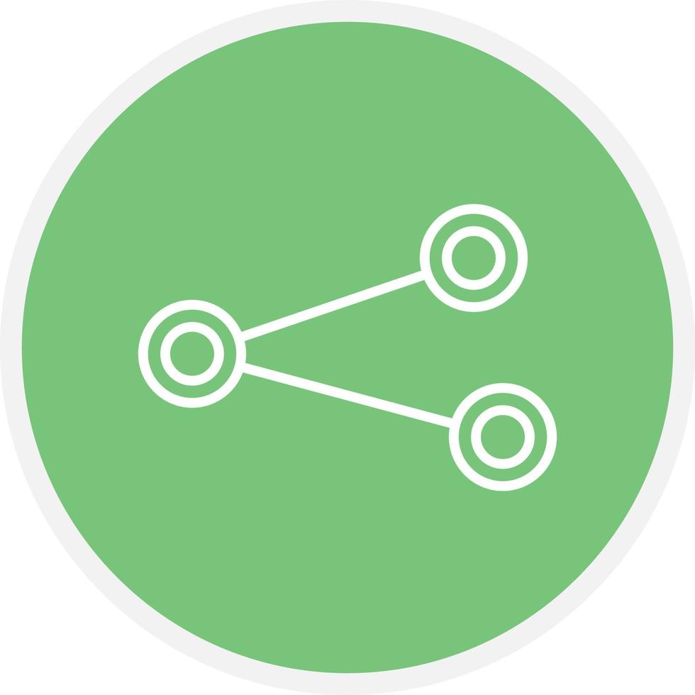 Link Line Circle vector