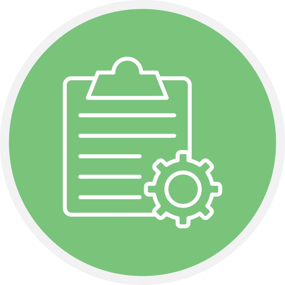 Order Processing Line Circle vector