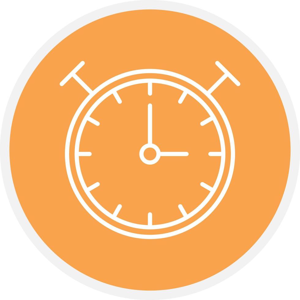 Clock Line Circle 9845259 Vector Art at Vecteezy