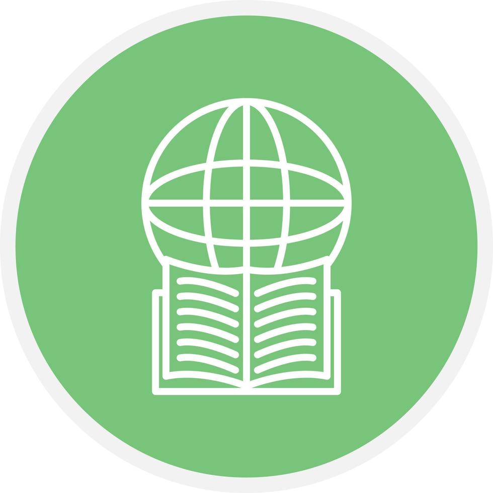 Education Line Circle vector