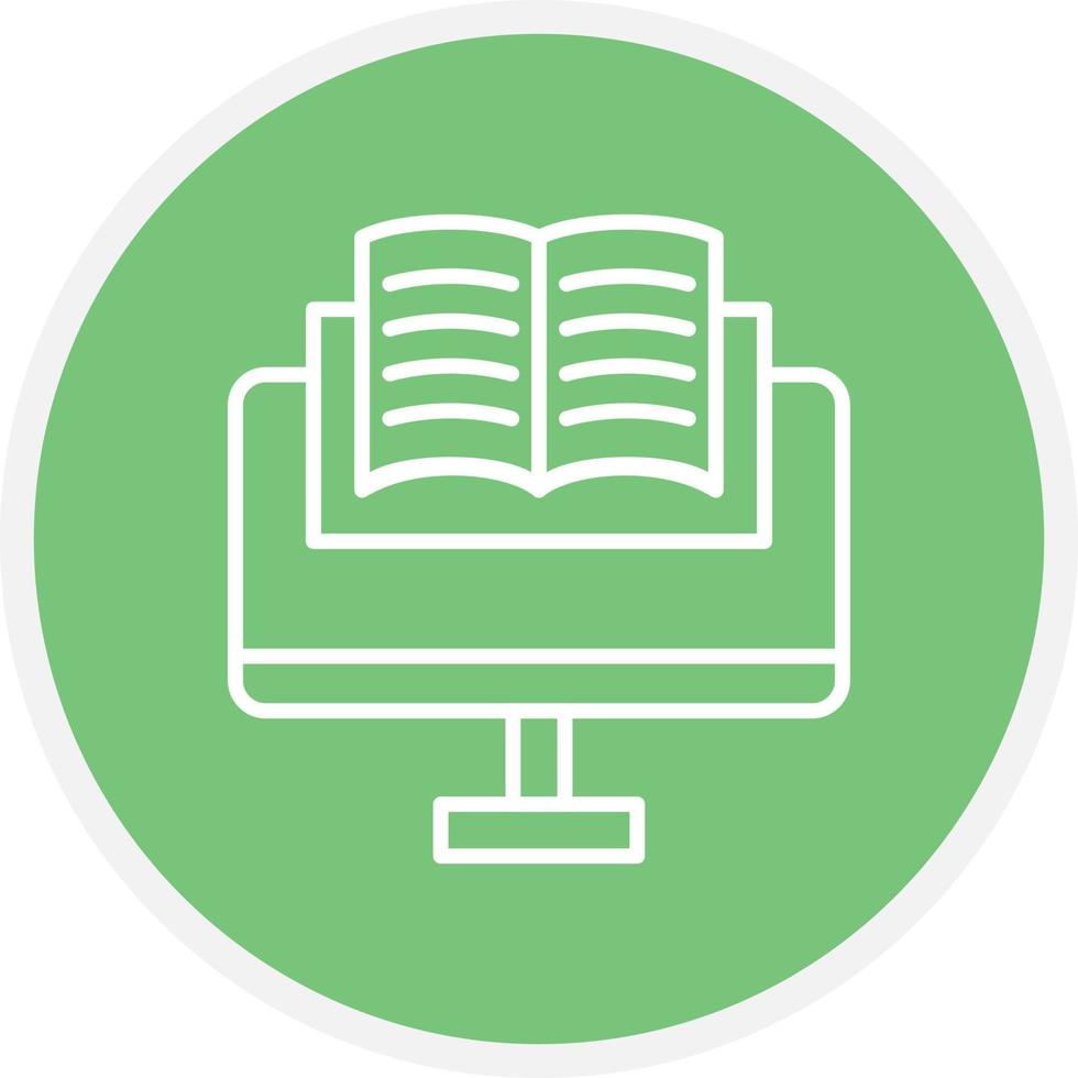 Ebook Lcd Line Circle vector