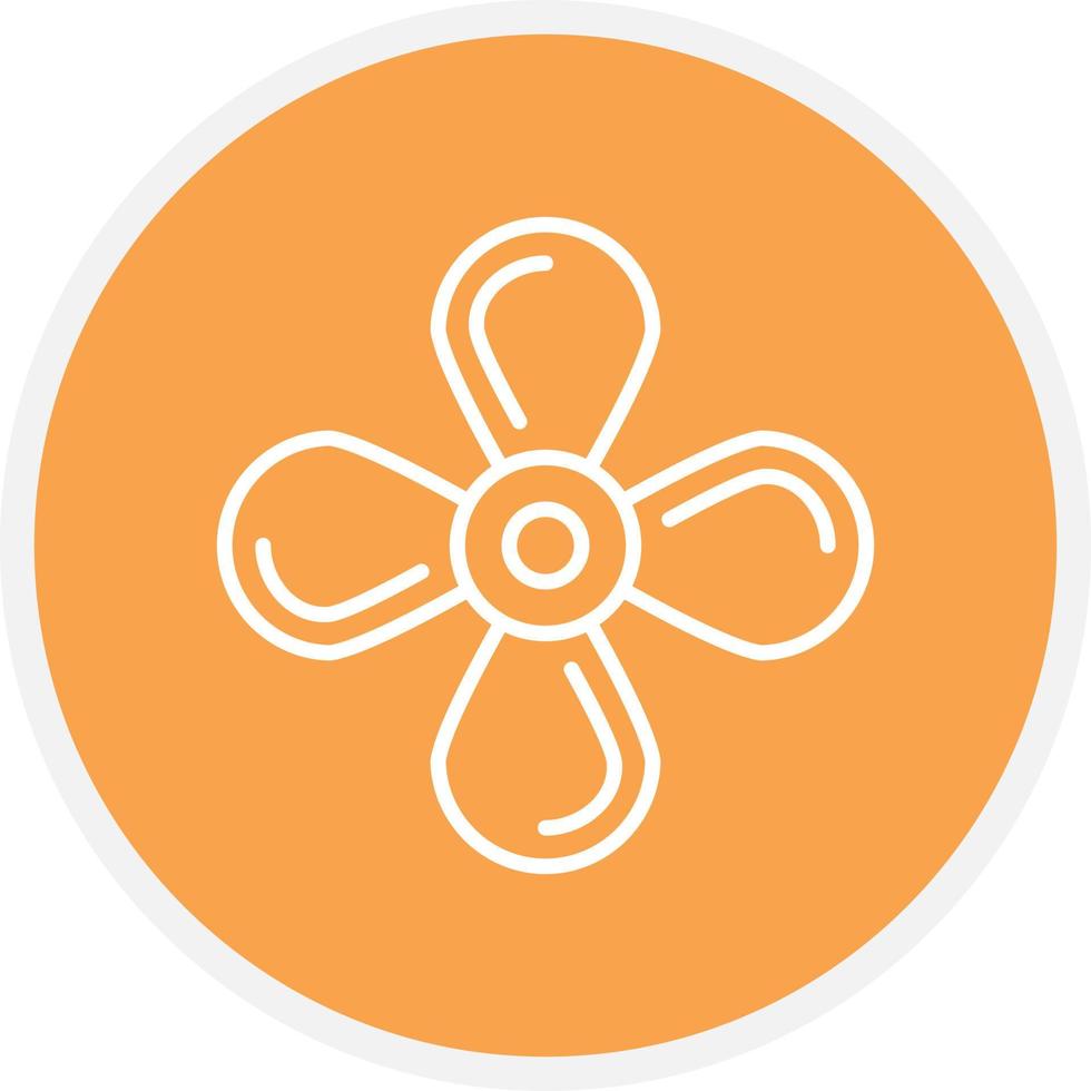Propeller Line Circle vector
